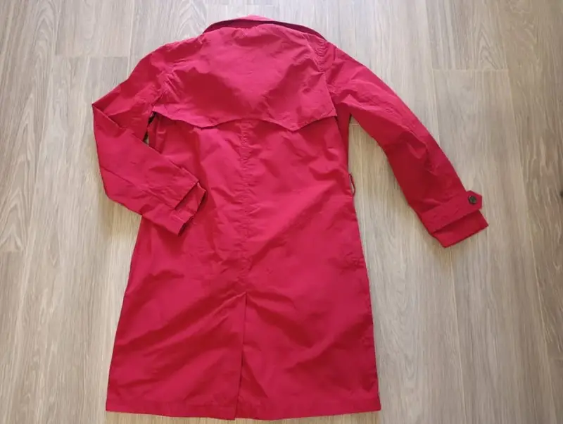 Gabardina Roja Lauren Ralph Lauren talla M - 2