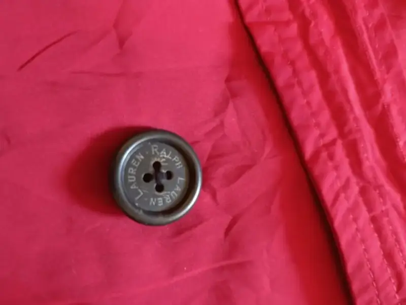 Gabardina Roja Lauren Ralph Lauren talla M - 5