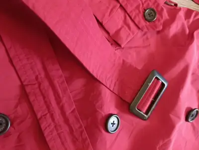 Gabardina Roja Lauren Ralph Lauren talla M - miniatura 6