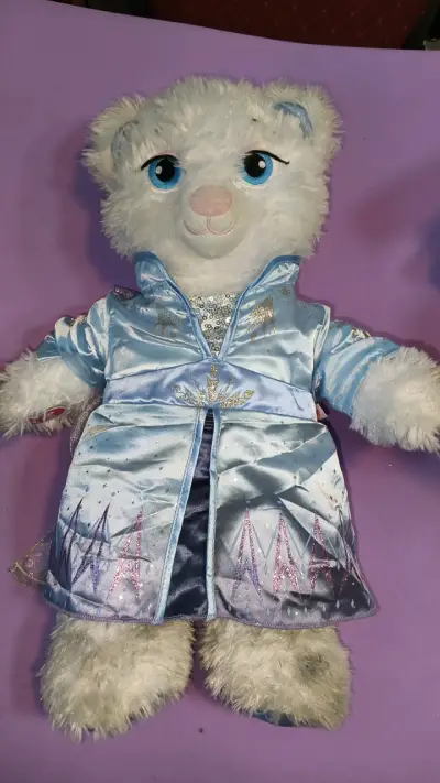 Peluche BAB vestido de princesa azul - miniatura 1