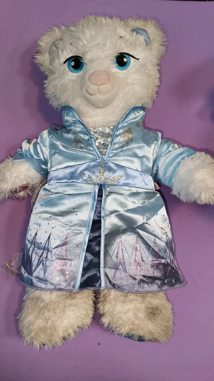 Peluche BAB vestido de princesa azul - 2