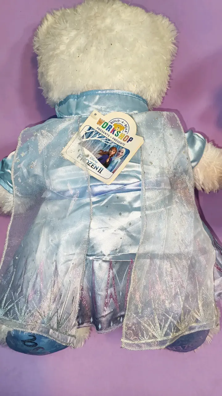 Peluche BAB vestido de princesa azul - 4