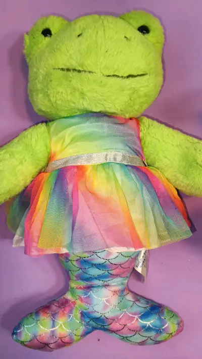 Peluche BAB rana sirena arcoíris - miniatura 1
