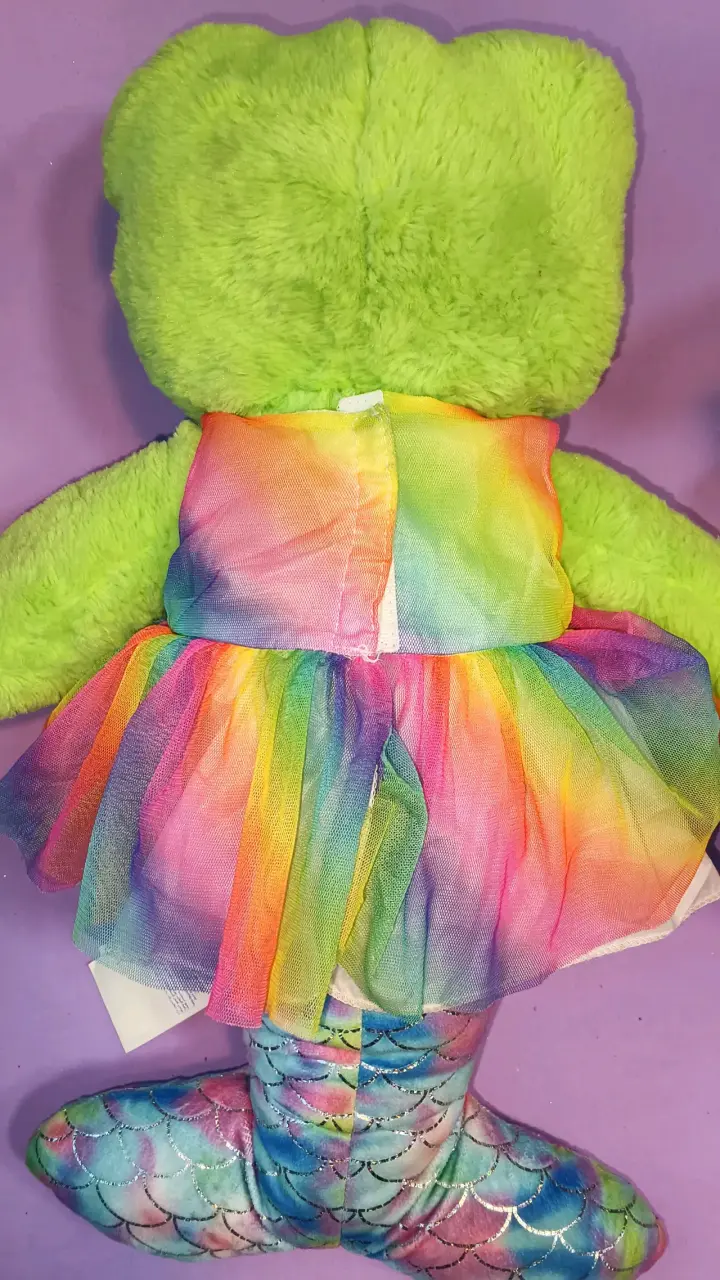 Peluche BAB rana sirena arcoíris - 2