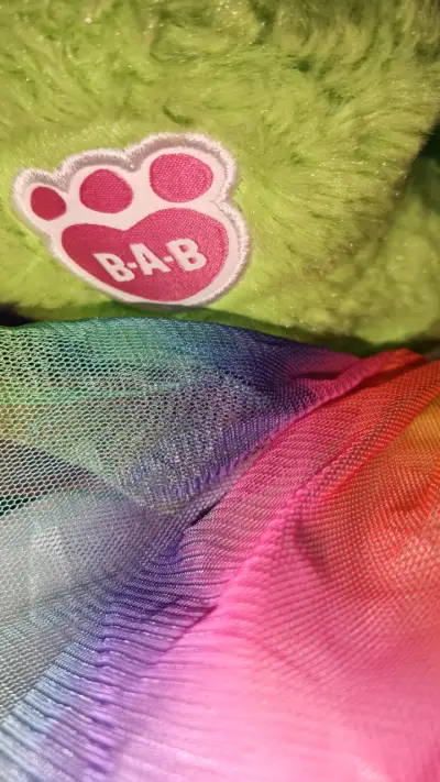Peluche BAB rana sirena arcoíris - miniatura 3