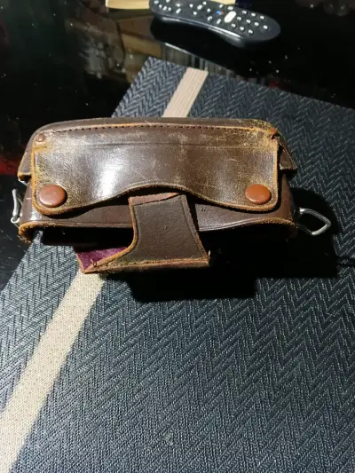 Funda de cuero para cámara vintage - miniatura 5