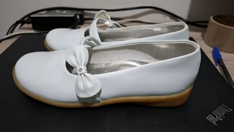 Zapatos blancos con lazo - 2