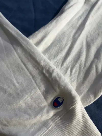 Polerón Champion azul y blanco - miniatura 4