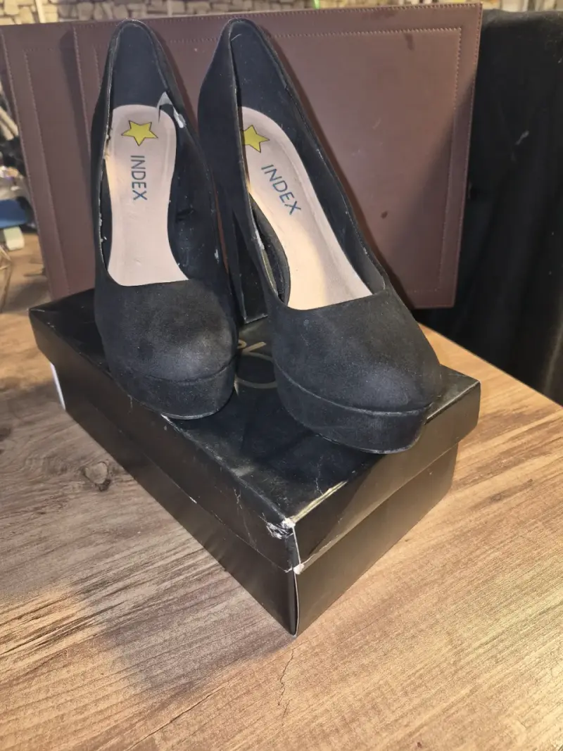 Zapatos de tacón negro - 2