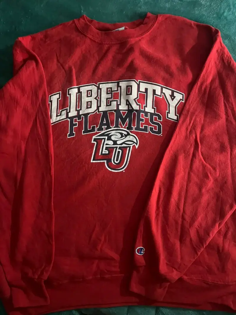 Polerón rojo Liberty Flames - 1