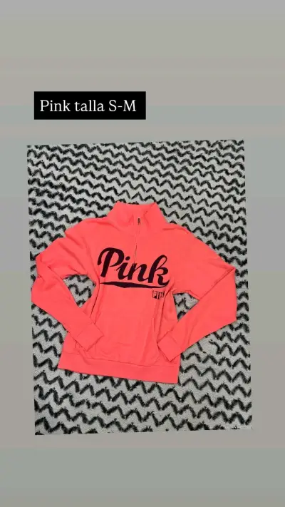 Polerón rosado Pink talla M - miniatura 1