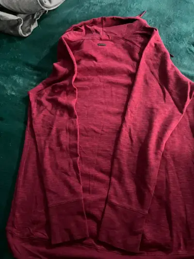 Polerón rojo Columbia cuello alto - miniatura 3