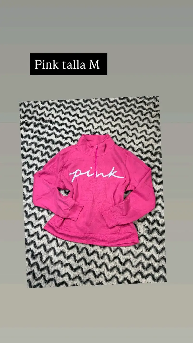 Polerón rosa Pink talla M