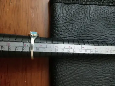 Anillo plata 925 con piedras multicolores - miniatura 2