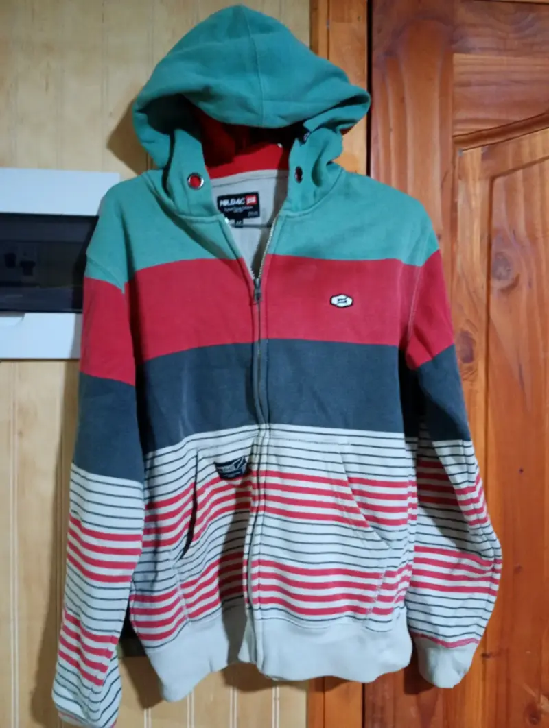 Chaqueta de cuadros con capucha - 2