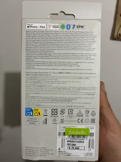 Impresora de fotos Xiaomi 1S - miniatura 2