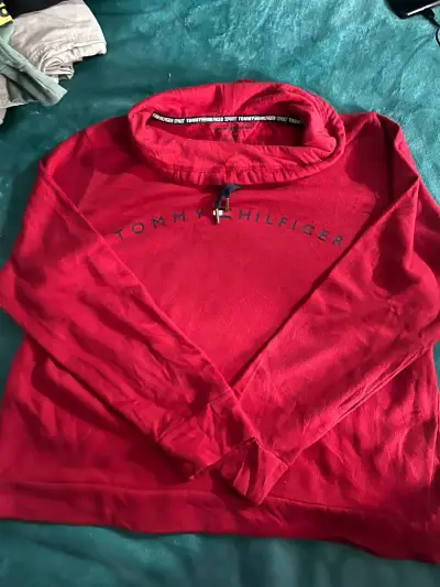 Polerón Tommy Hilfiger rojo - miniatura 1