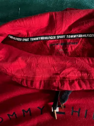 Polerón Tommy Hilfiger rojo - miniatura 2
