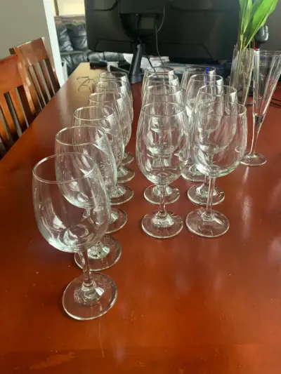 Set de copas de vino cristal - miniatura 2