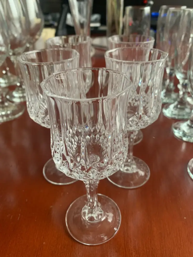 Set de copas de vino cristal - 3