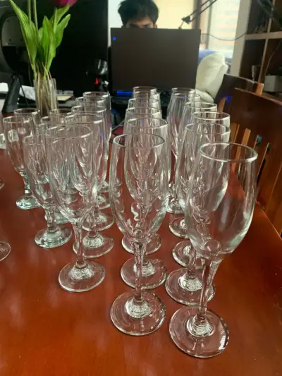 Set de copas de vino cristal - miniatura 4