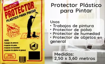 12 unidades Plásticos protector para pintar nuevo - miniatura 2
