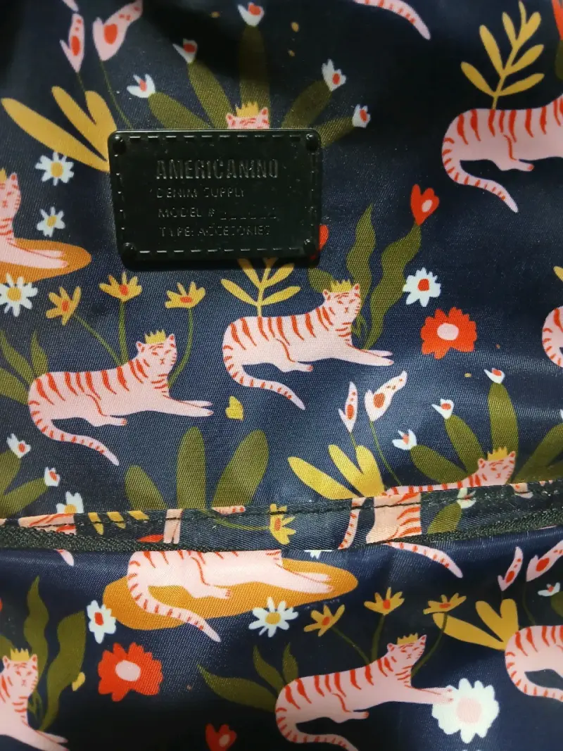 Mochila Americanino con diseño de tigres - 2