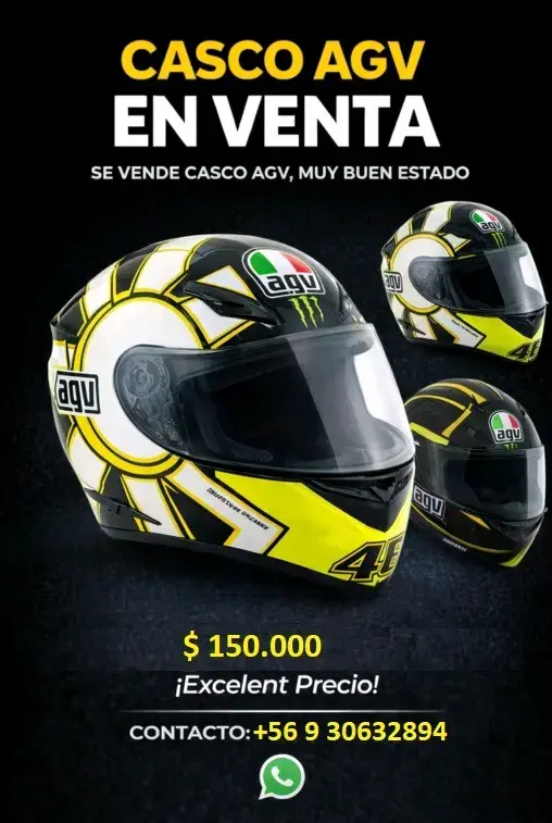 Casco integral AGV K3 MODELO GOTHIC - 5