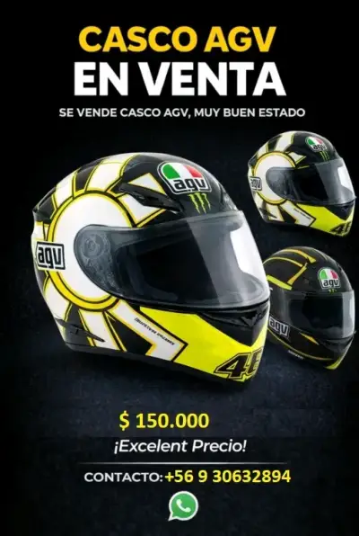 Casco integral AGV K3 MODELO GOTHIC - miniatura 5