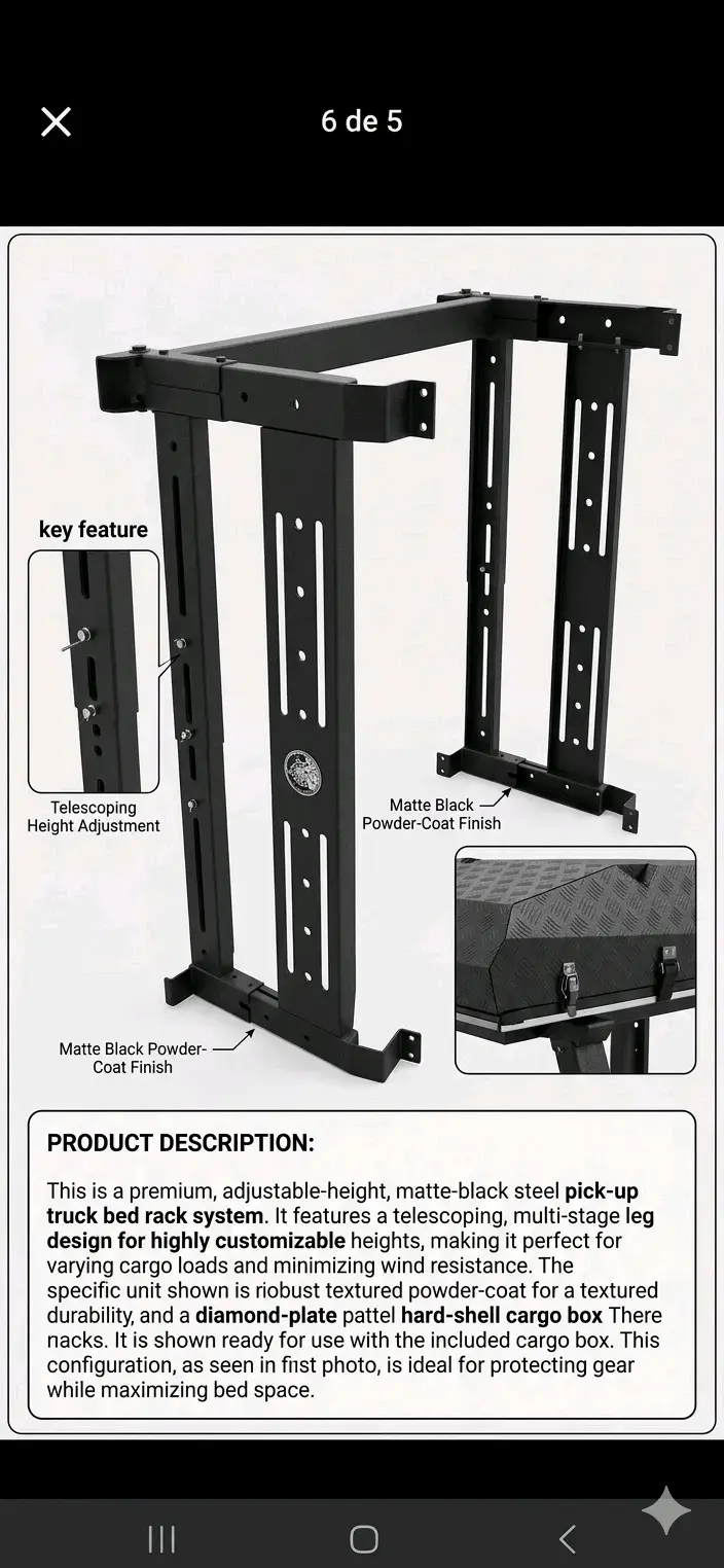 Rack pickup offroad - 2