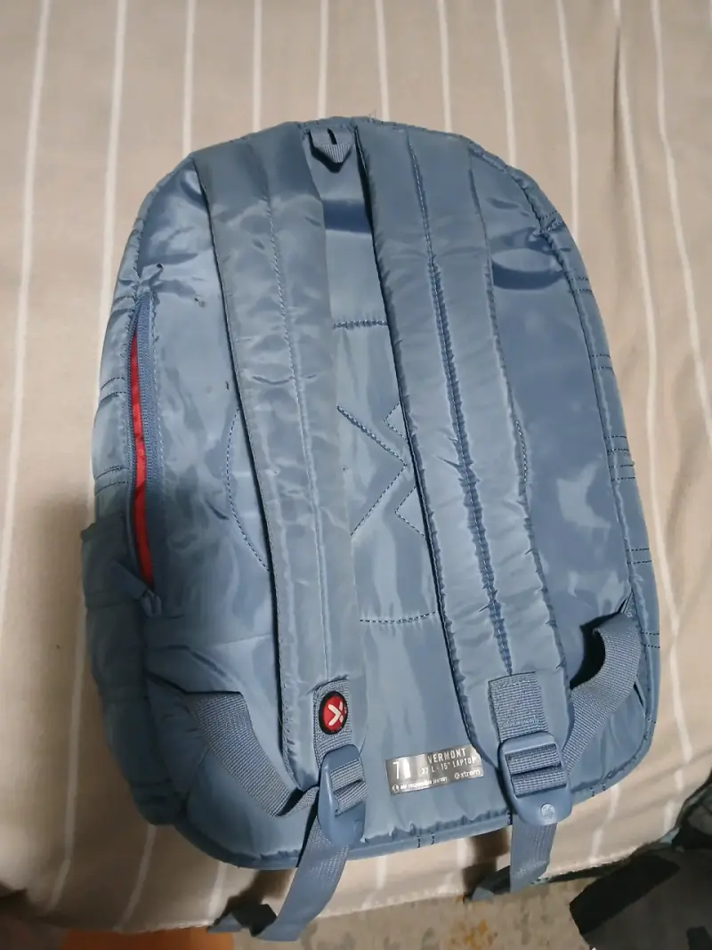 Mochila xtrem azul con bolsillos - 3