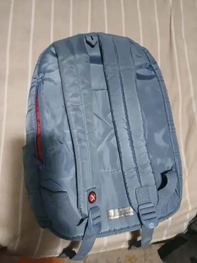 Mochila xtrem azul con bolsillos - miniatura 3