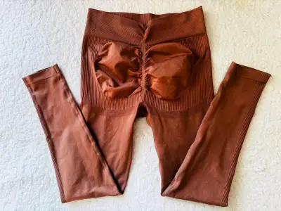Leggings deportivos marrones - miniatura 1
