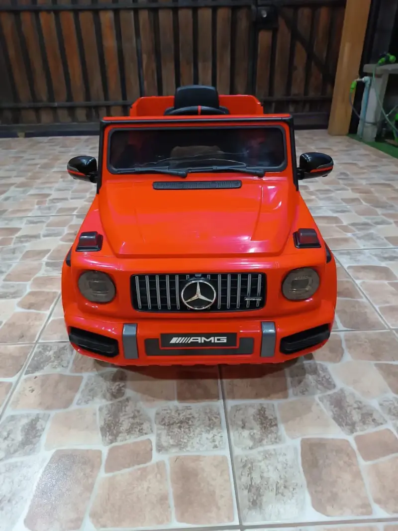 Auto eléctrico para niños rojo - 4