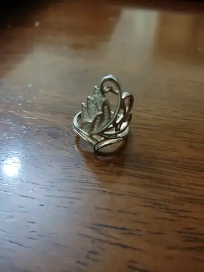 Anillo de cisne plata 925 - miniatura 1