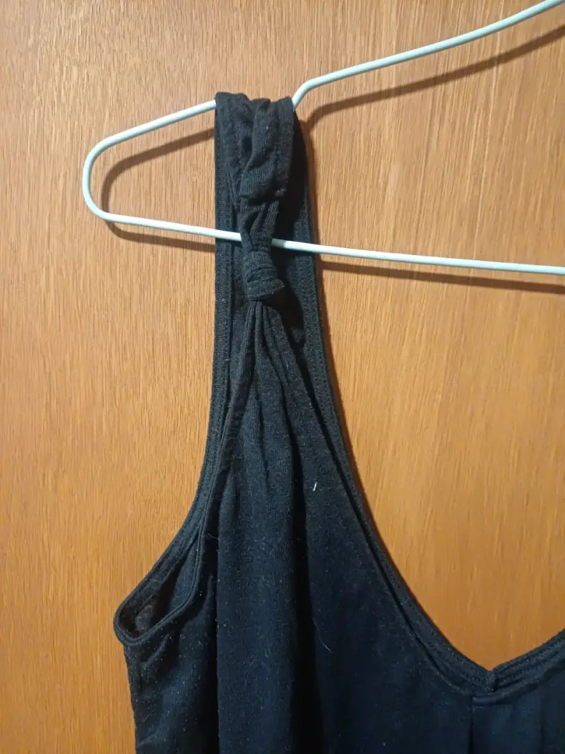 Camiseta XL sin mangas negra - 3