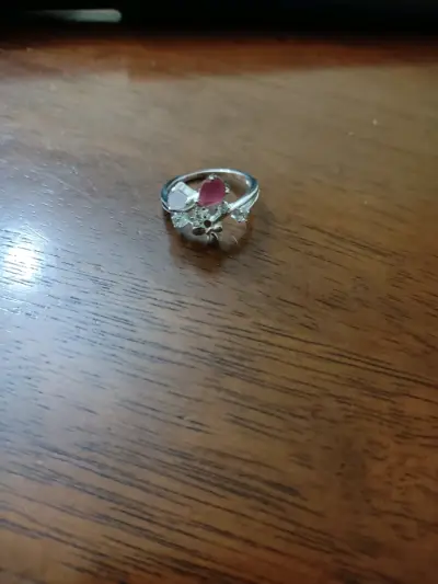 Anillo de plata 925 con piedra - miniatura 1