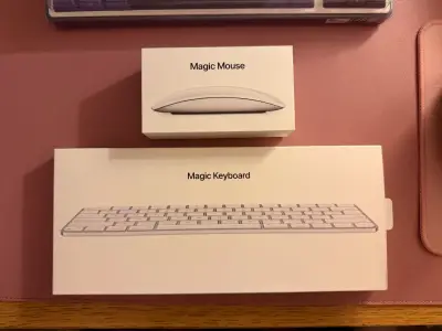 Magic Keyboard + Magic Mouse Apple Originales - miniatura 1