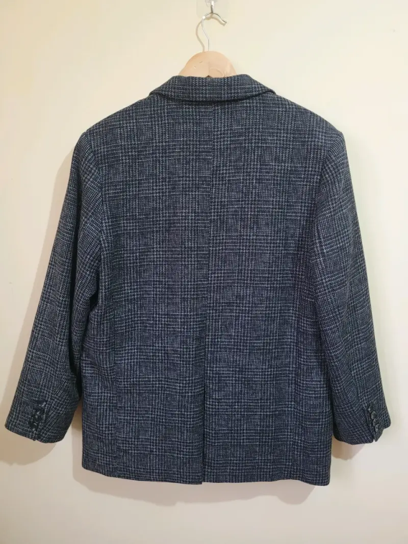 Blazer gris clásico mujer - 2