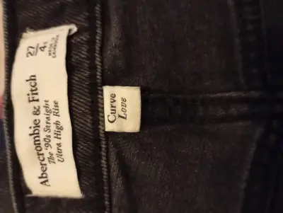 Jeans Abercrombie & Fitch negros - miniatura 3