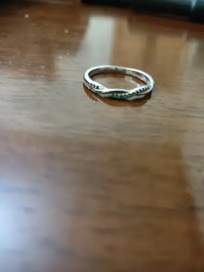 Anillo de plata 925 elegante - miniatura 1