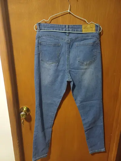 Jeans azul Denim Life pitillo - miniatura 2