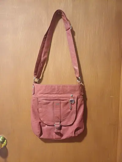 Bolso bandolera color terracota - miniatura 1