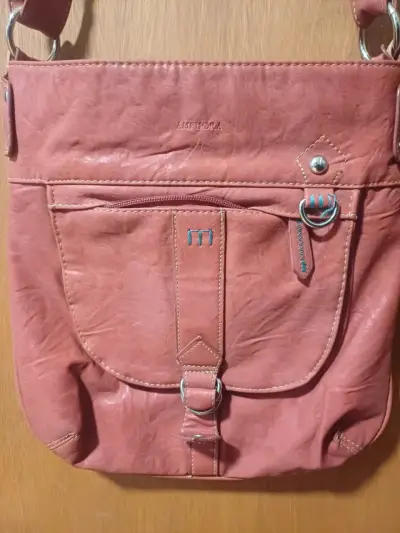 Bolso bandolera color terracota - miniatura 2