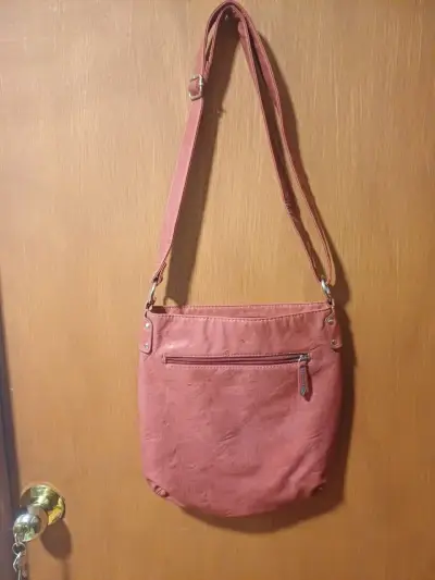 Bolso bandolera color terracota - miniatura 3
