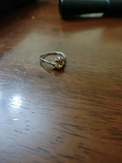 Anillo de plata 925 con gema - miniatura 1