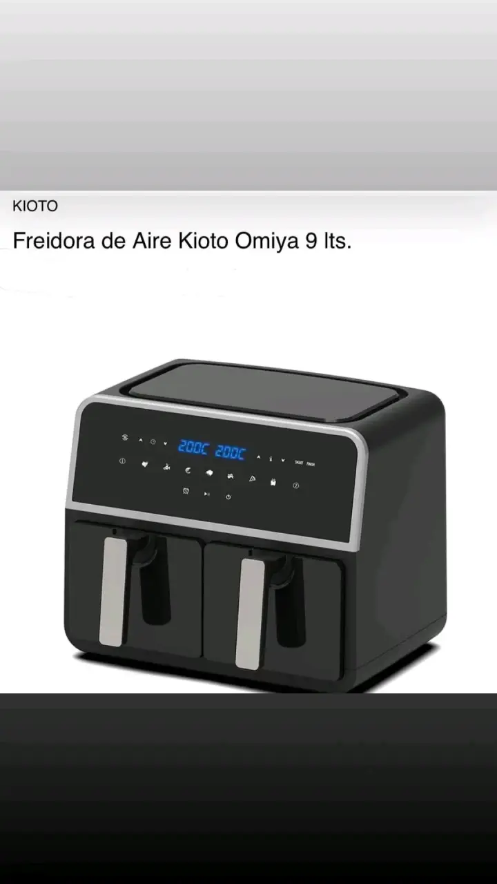 Freidora de Aire Kioto Omiya 9L