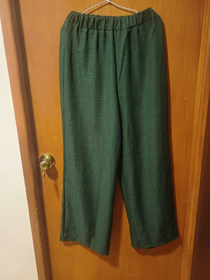 Conjunto verde militar talla L - 2