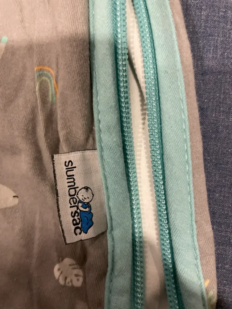 Saco de dormir infantil gris - 3