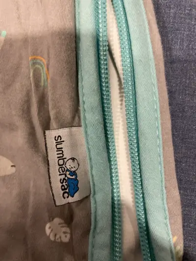 Saco de dormir infantil gris - miniatura 3
